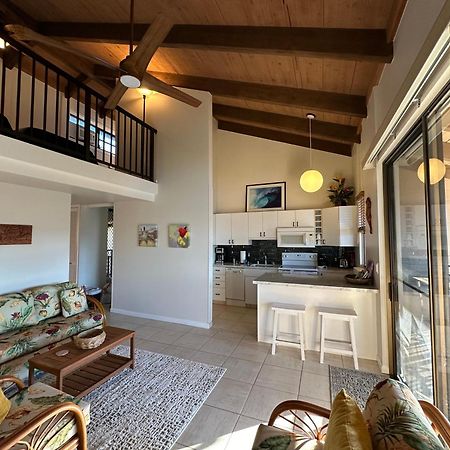 Ferienwohnung Oceanfront Penthouse With Loft Kailua-Kona Exterior foto