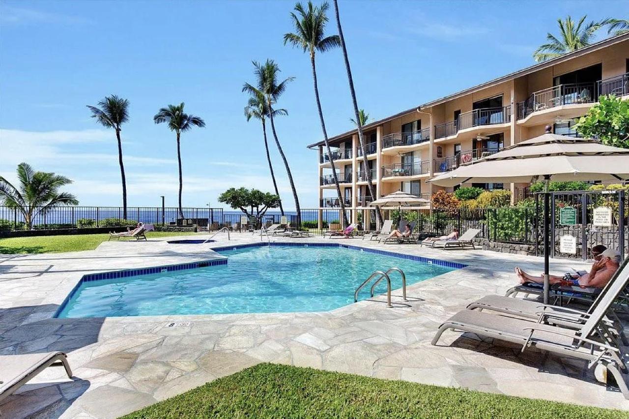 Ferienwohnung Oceanfront Penthouse With Loft Kailua-Kona Exterior foto